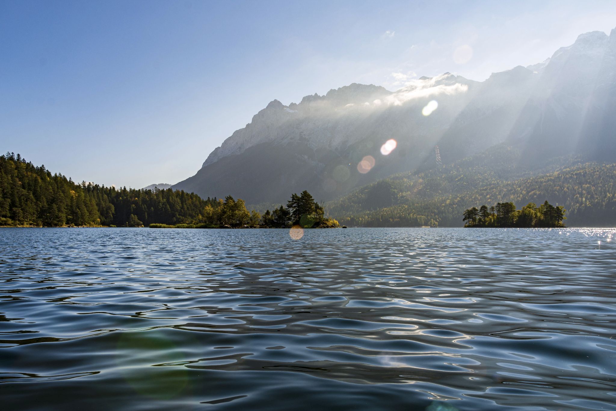 Kajaktour Eibsee 09.10.2021